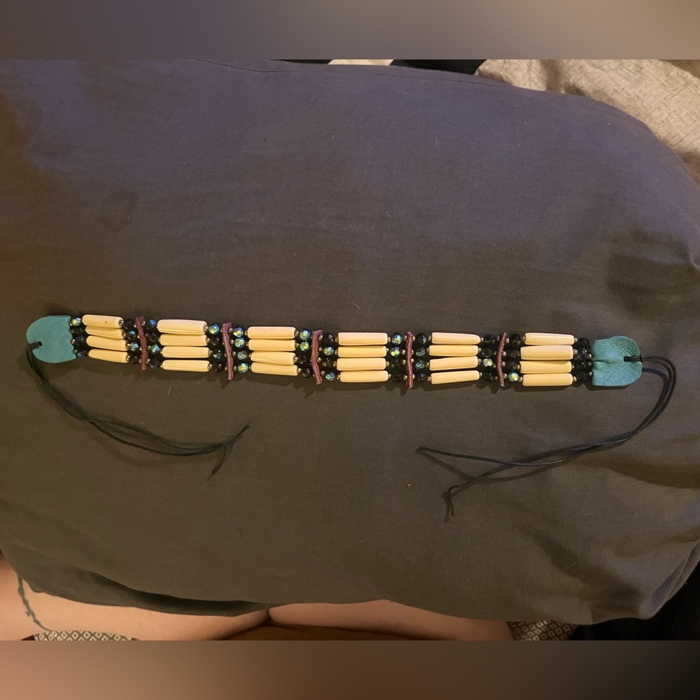 Native American choker.